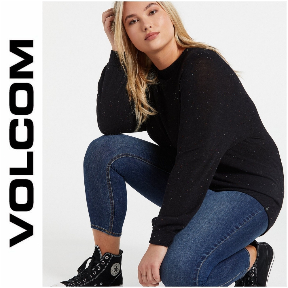 NWT | Volcom Over N Over Sweater - Black Combo - Picture 5 of 7